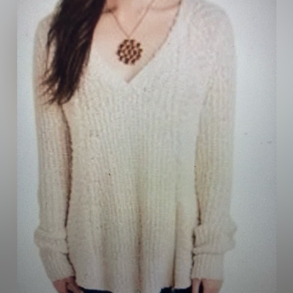 MOTH by Anthropologie Chunky Wool Blend Sweater